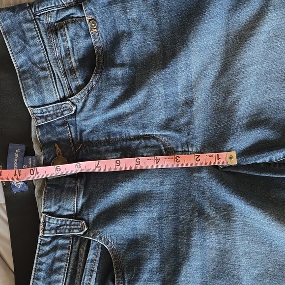 Democracy "Ab"solution,  Straight Leg, Size 12, Dark Blue Jeans - Picture 3 of 6